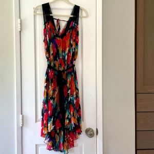 Allen B. High-Low Pleated Dress size 16